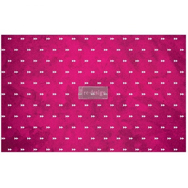 DÉCOUPAGE DÉCOR TISSUE PAPER – ABSTRACT ARROW – 2 SHEETS (19″ X 30″)