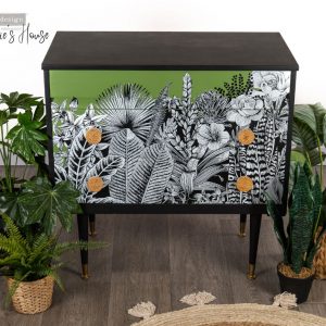 DECOR TRANSFERS® 24×35 – ABSTRACT JUNGLE – TOTAL SHEET SIZE 24″X35″, CUT INTO 2 SHEETS