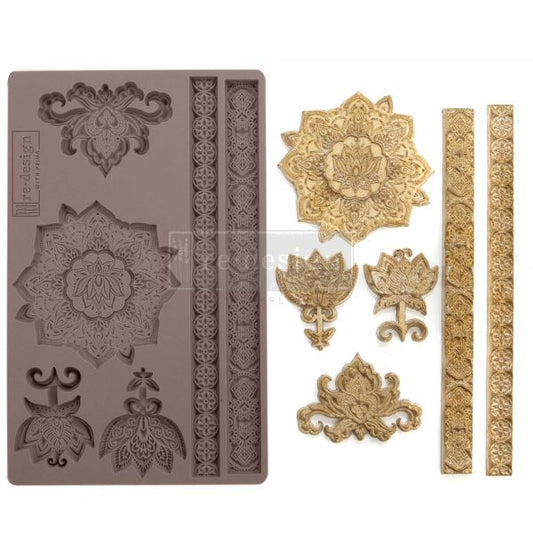 REDESIGN DÉCOR MOULDS® -AGADIR PATTERNS 5″X 8″ 8 MM THICKNESS