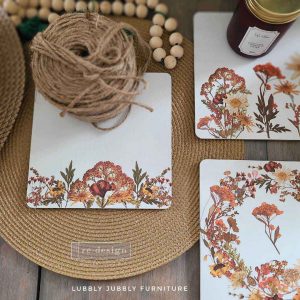 MIDDY TRANSFERS® – DRIED WILDFLOWERS – 3 SHEETS, 8.5″X11″