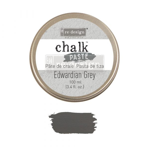 REDESIGN CHALK PASTE – EDWARDIAN GREY – 1 JAR, 100 ML (3.4 FL OZ)