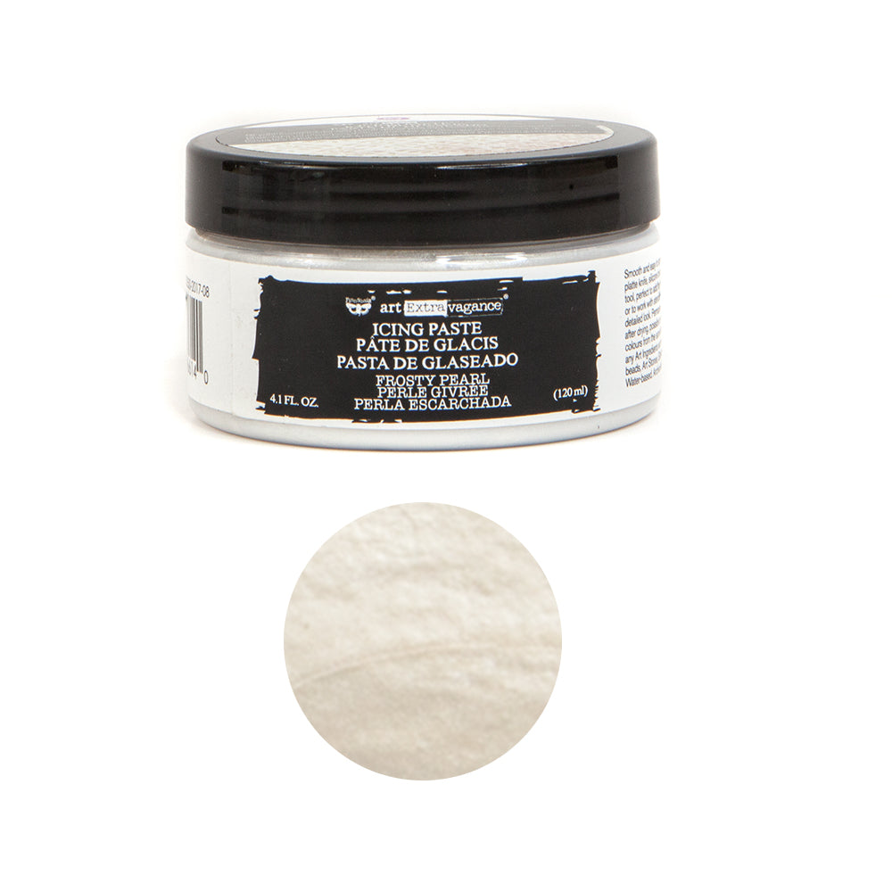 Art Extravagance Icing Paste-Frosty Pearl 4oz (120ml)