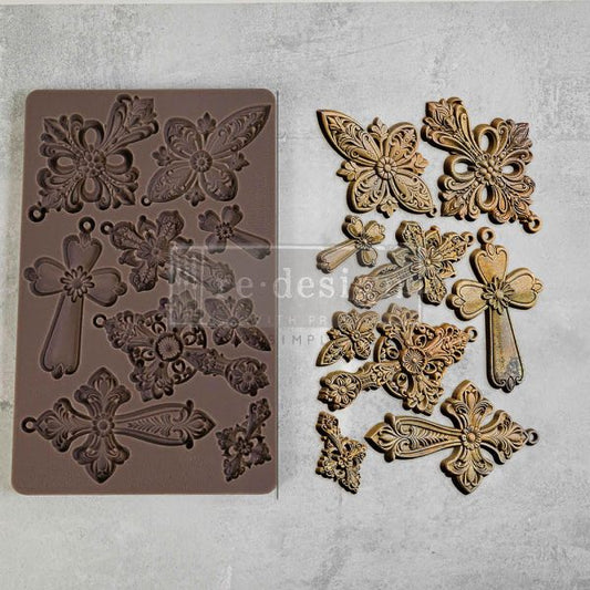 DECOR MOULDS® – HOLY HARMONY – 1 PC, 5″X8″X8MM