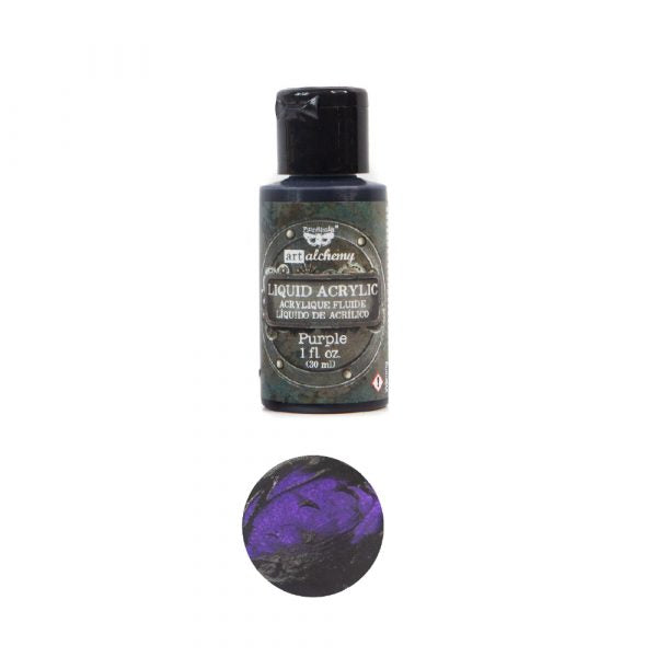 ART ALCHEMY-LIQUID ACRYLIC PURPLE 1FL.OZ (30ML)