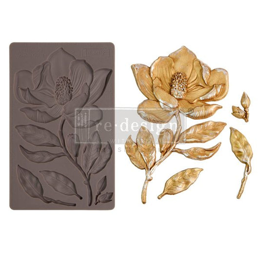 DECOR MOULDS® – MAGNOLIA FLOWER – 1 PC, 5″X8″X8MM