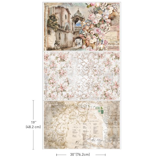 DECOUPAGE DECOR TISSUE PAPER PACK – OLD WORLD CHARM