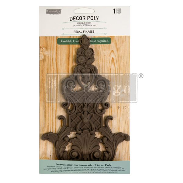 DECOR POLY – REGAL FINASSE – 8″X5.2″X0.33″ / 20.3CMX13.2CMX0.83CM