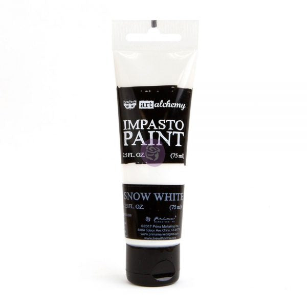 ART ALCHEMY – IMPASTO PAINT – SNOW WHITE 2.5 OZ