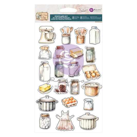 The Home Baker Collection Stickers – 5 sheets, 5″x8″