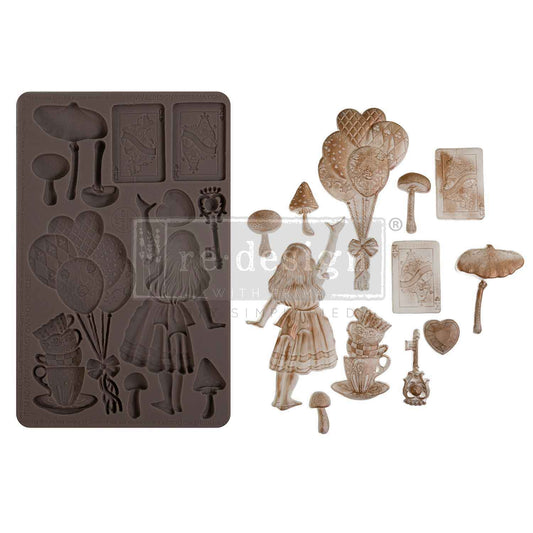 Decor Moulds® – Whimsy Craft Chronicles – 1 pc, 5″x8″x8mm