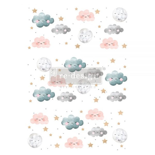 REDESIGN DECOR TRANSFERS® – SWEET LULLABY – TOTAL SHEET SIZE 24″X35″, CUT INTO 3 SHEETS