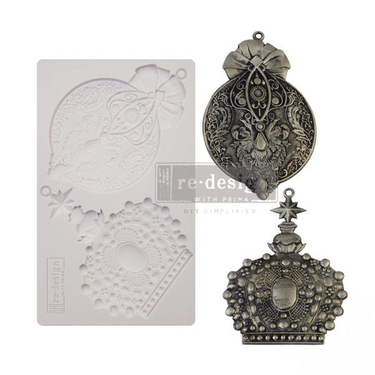 REDESIGN DECOR MOULDS® – VICTORIAN ADORNMENTS – 5″X8″, 8MM THICKNESS