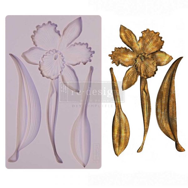 REDESIGN DECOR MOULDS® – WILDFLOWER – 8″X5″, 8MM THICKNESS