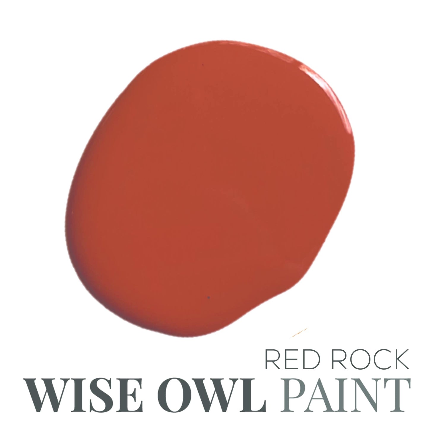 Wise Owl Chalk Synthesis Paint - Red Rock